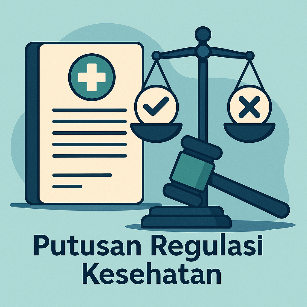 Ilustrasi putusan regulasi kesehatan